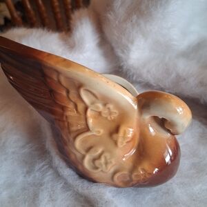 Vintage Swan Planter